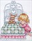 DIY Tobin Bedtime Prayer Girl Baby Birth Record Counted Cross Stitch Kit 11x14